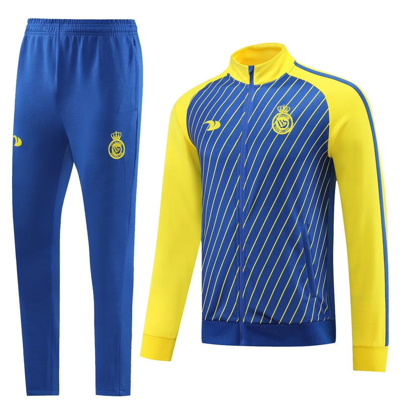 Conjunto Al Nassr Zíper Longo