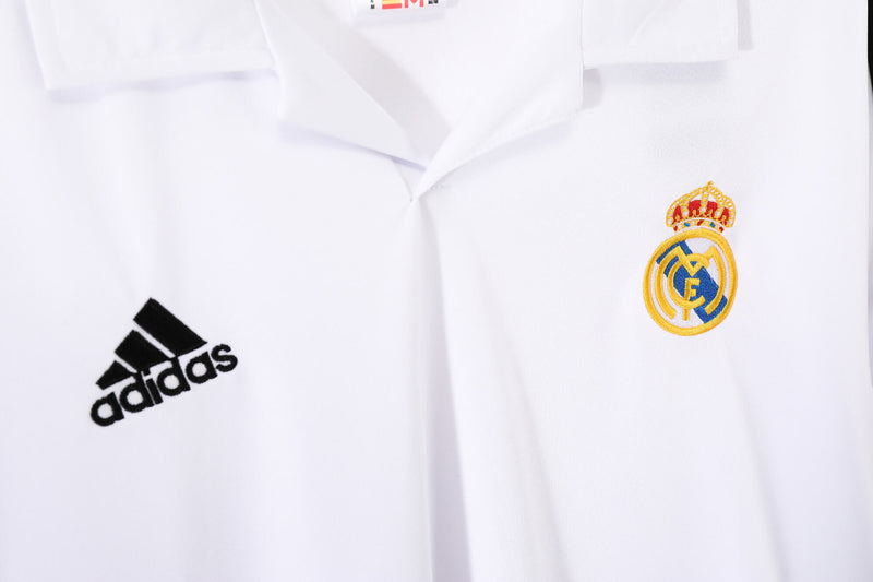 Camisa Retrô Real Madrid Manga Longa 2002/03 Home