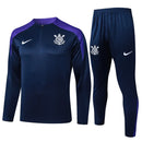 Conjunto Corinthians Zíper Curto Treino Roxo 2024/25