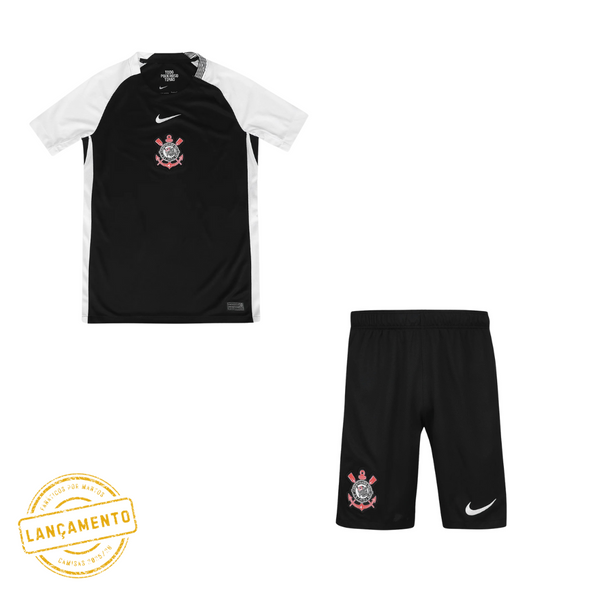 Kit Infantil Corinthians 2025/26 Away
