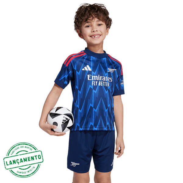 Kit Infantil Arsenal 25/26 Away