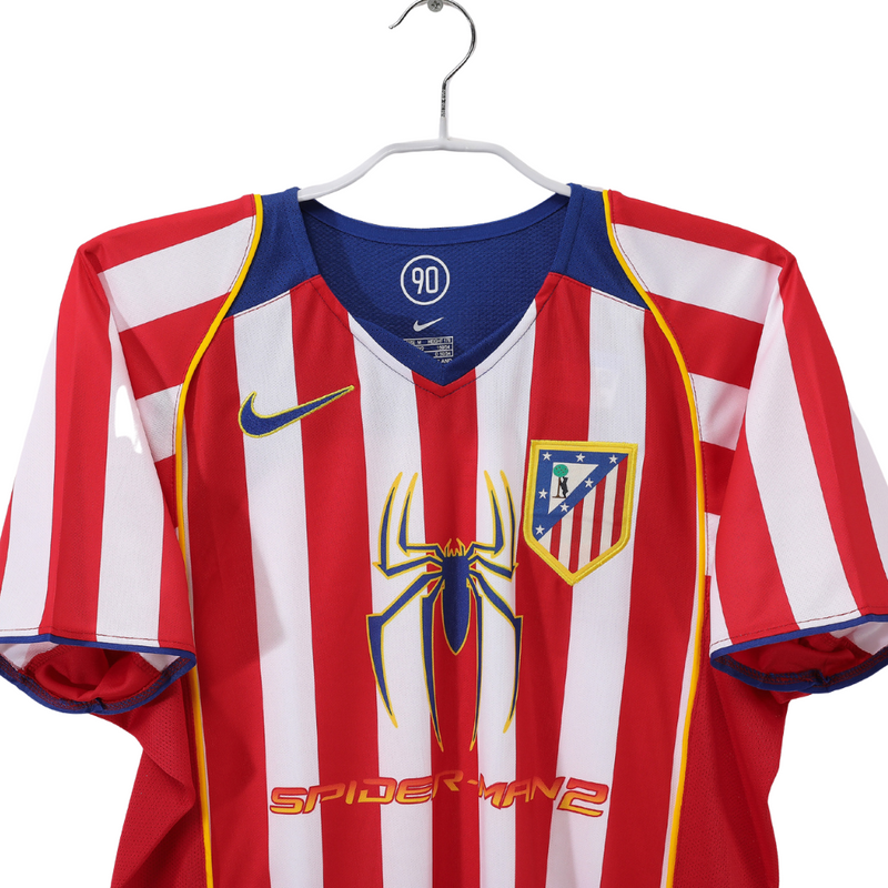 Camisa Retrô Atlético de Madrid 2004/05 Home - Edição Especial