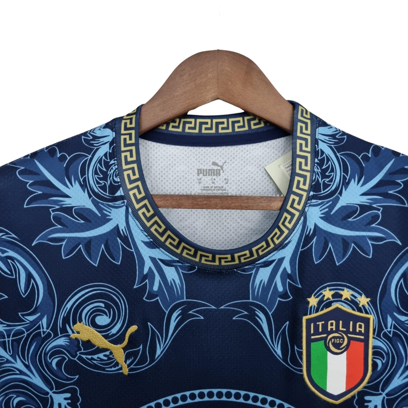 Camisa Retrô Seleção Itália 2020/22 Edição Especial Versace