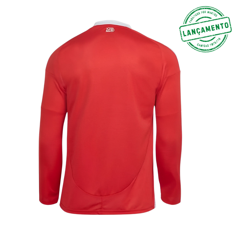 Camisa Internacional Manga Longa 2025/26 Home