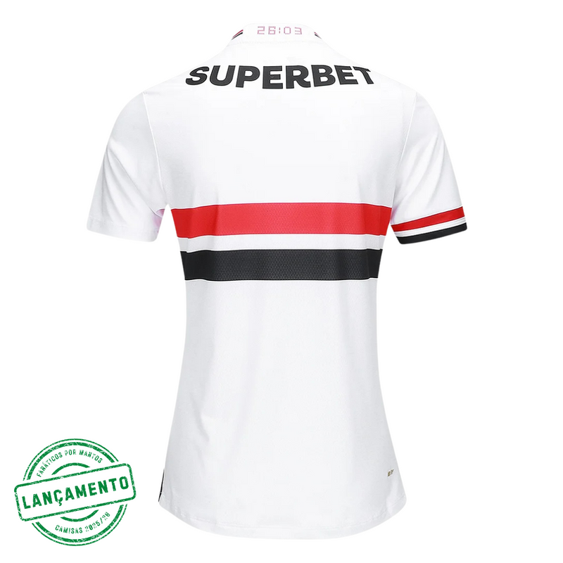 Camisa Feminina São Paulo 25/26 Home