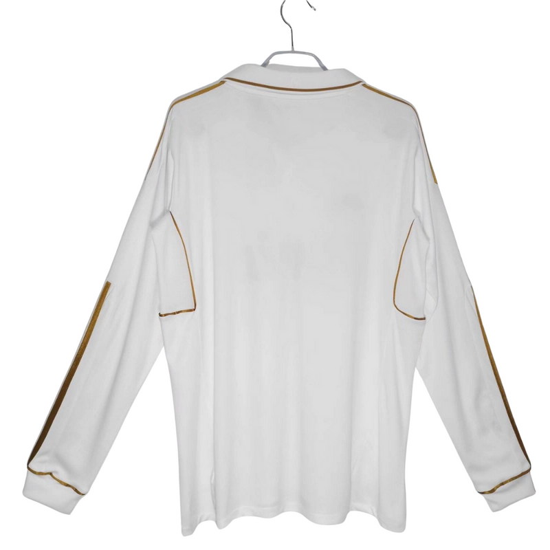Camisa Retrô Real Madrid Manga Longa 2011/12 Home