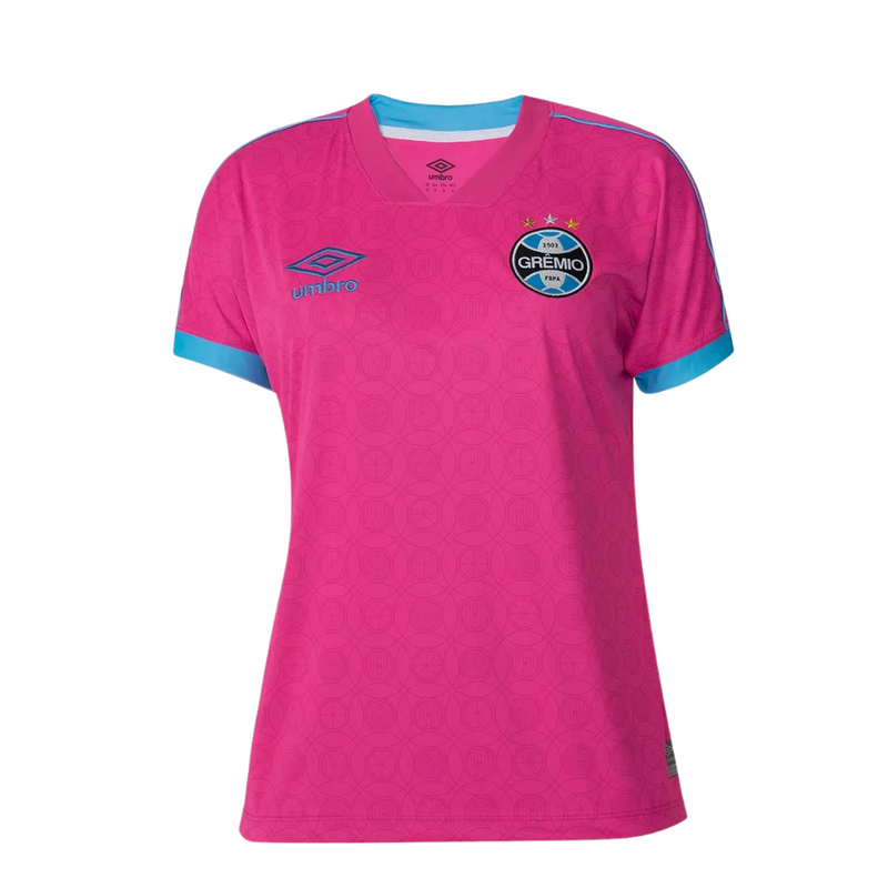 Camisa Feminina Grêmio Outubro Rosa 23/24